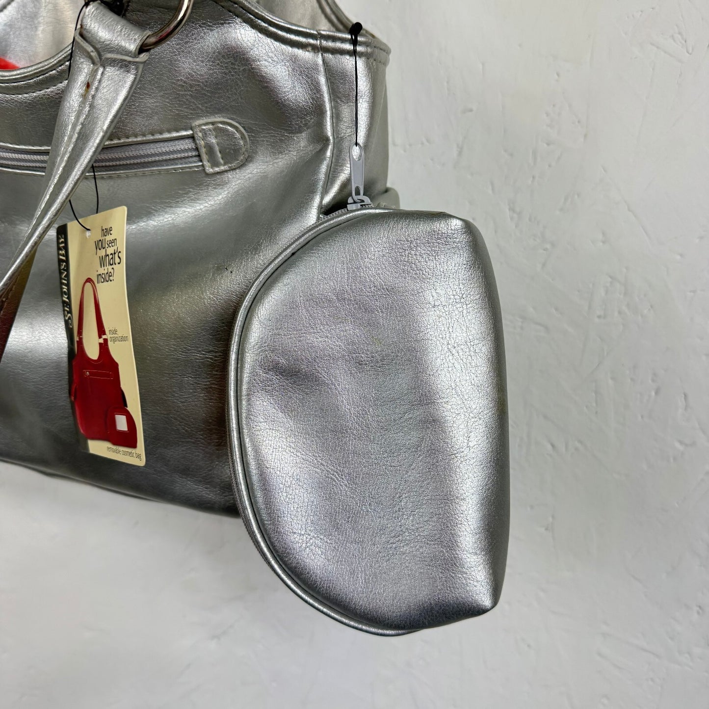 St.Johns Bay Silver toned Handbag silver toned hardware