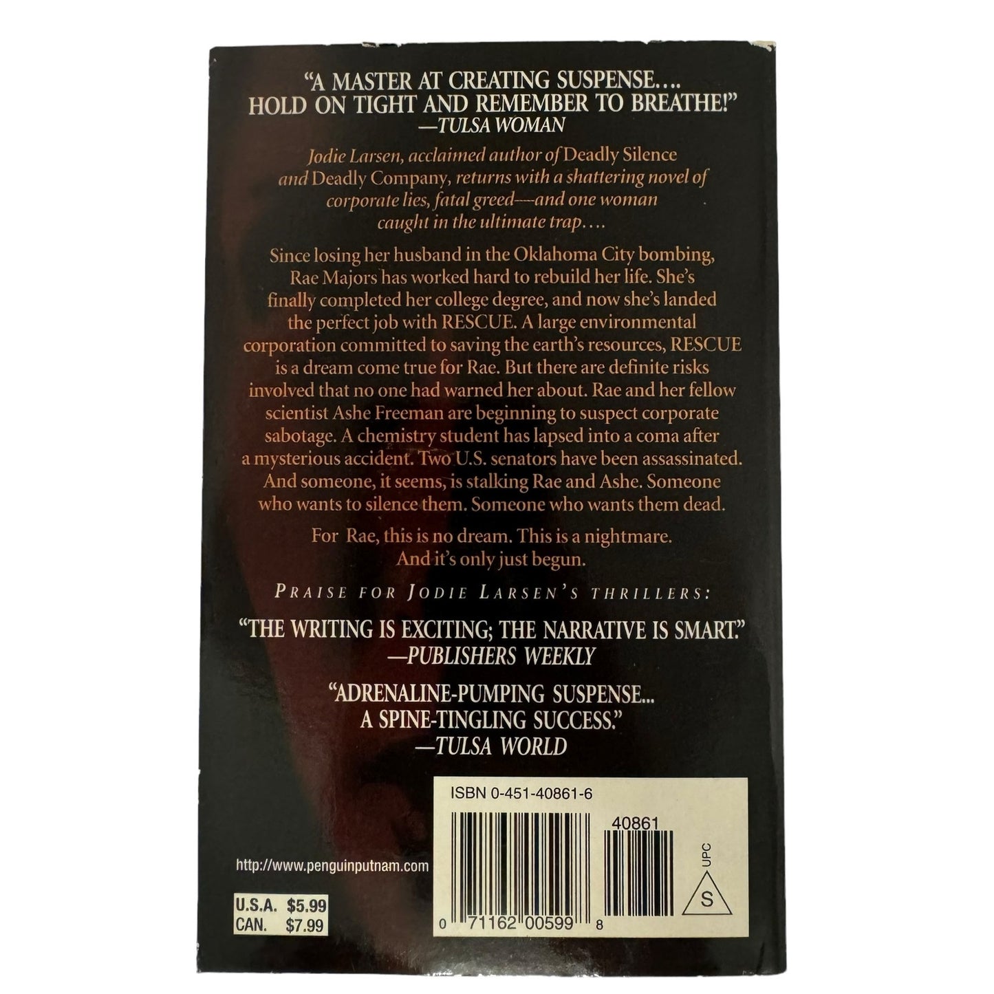 Deadly Rescue by Jodie Larsen (Paperback)