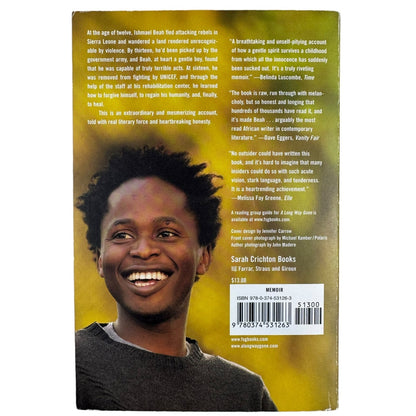 A Long Way Gone by Ishmael Beah (Paperback)