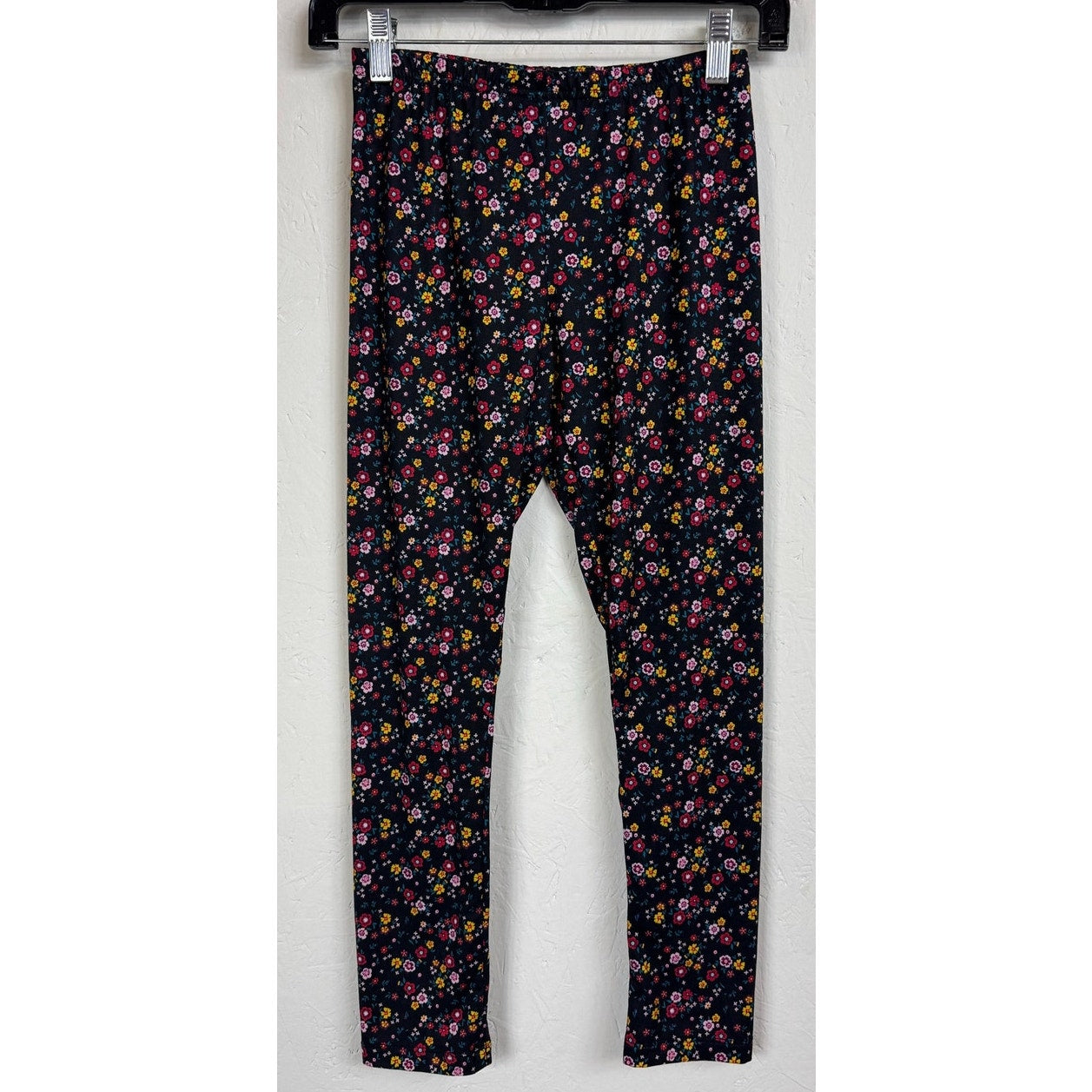 Wonder Nation Black Leggings Girl's Size Large 10/12