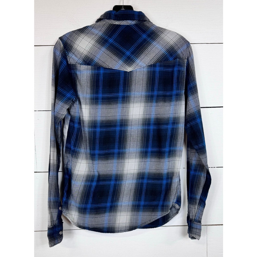 Aeropostale Snap Up Shirt Men's Size XS