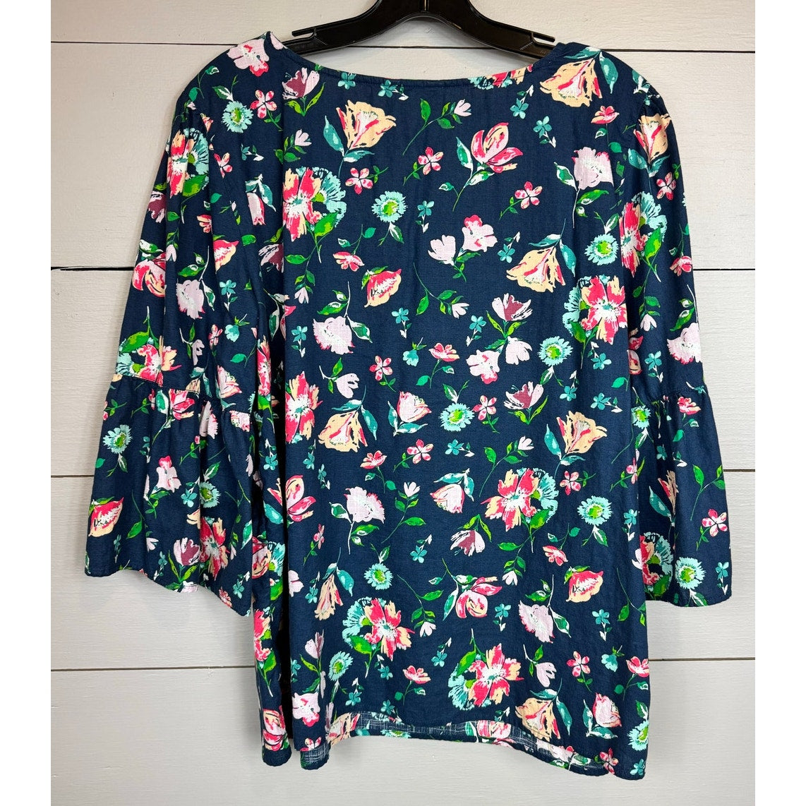 Time and Tru 3/4 Sleeve Blouse Women's Size XXL