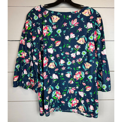 Time and Tru 3/4 Sleeve Blouse Women's Size XXL