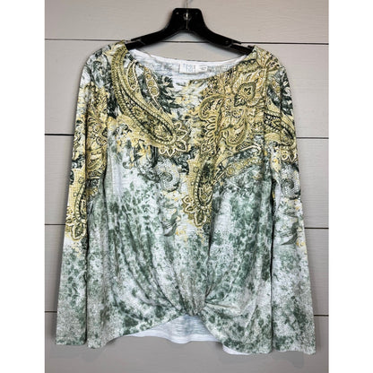 Time and Tru Long Sleeve Top Women's Size Large