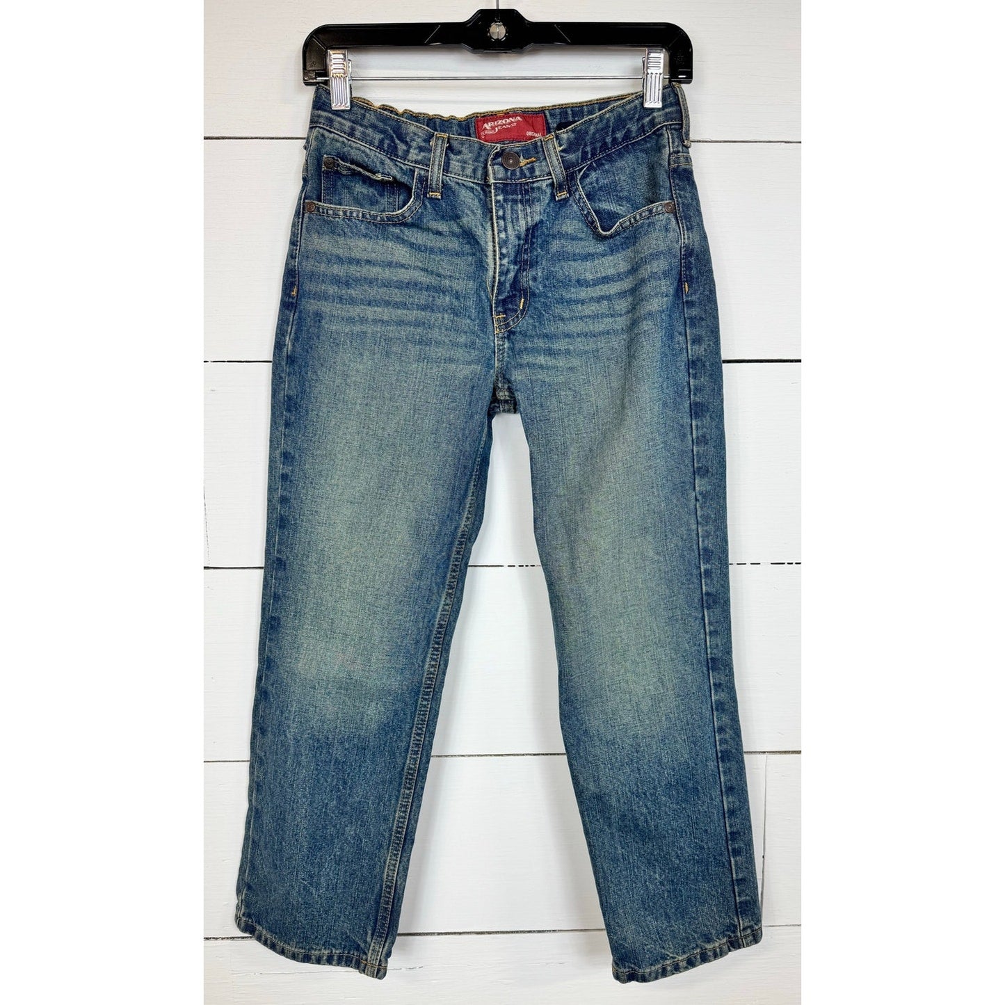 Arizona Straight Cut Jeans Boy's Size 10 Husky