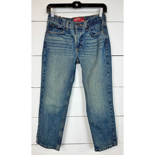 Arizona Straight Cut Jeans Boy's Size 10 Husky