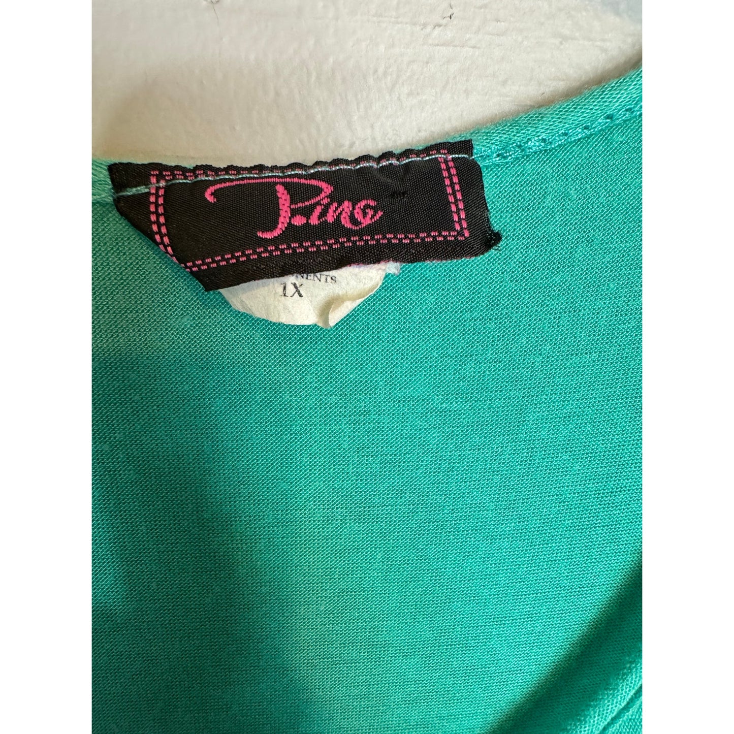 Ping Short Sleeve Top Women's Size 1X