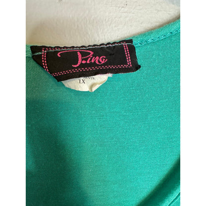 Ping Short Sleeve Top Women's Size 1X