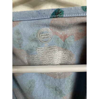 Wonder Nation Blue Knee-length Dress Girls Size 3t