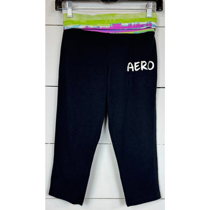 Aero Black Athletic Capris Women's Size Small
