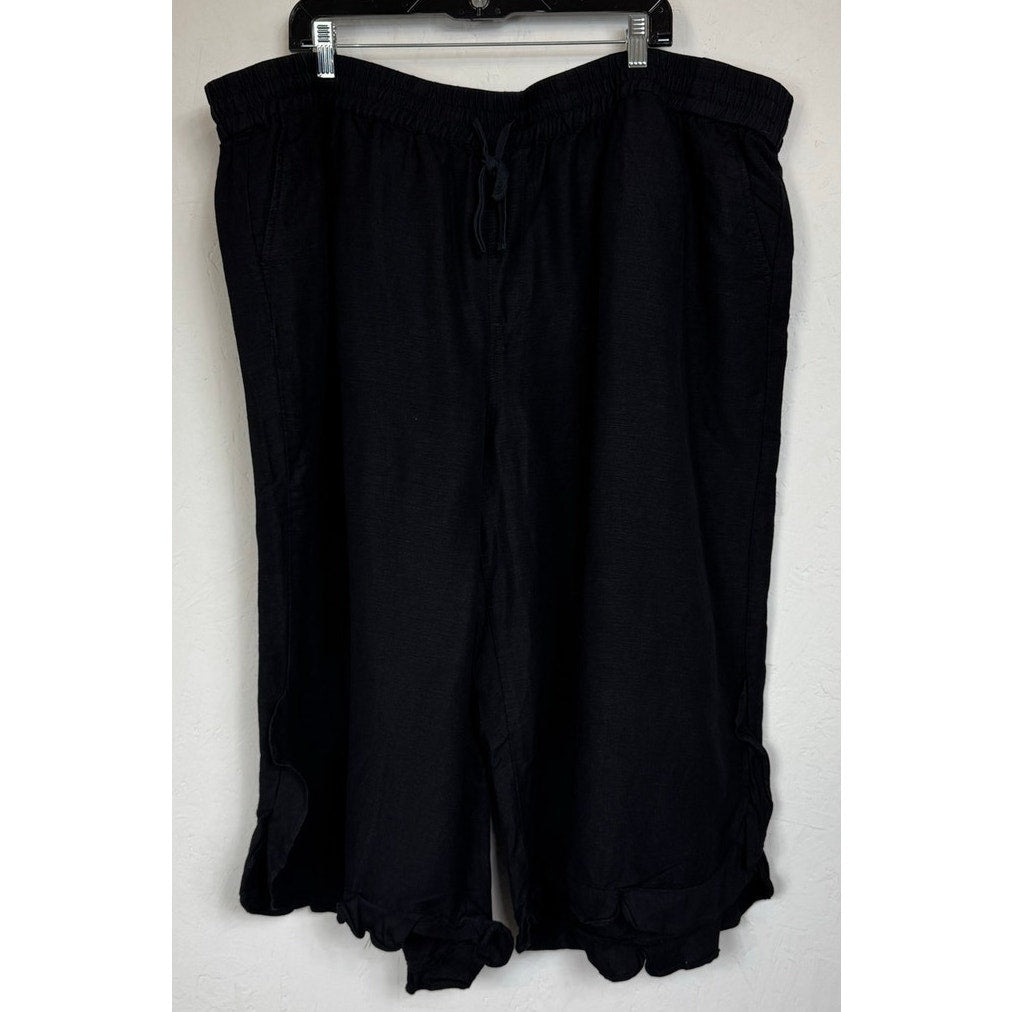 Lane Bryant Black Capri Pants Women's 26/28