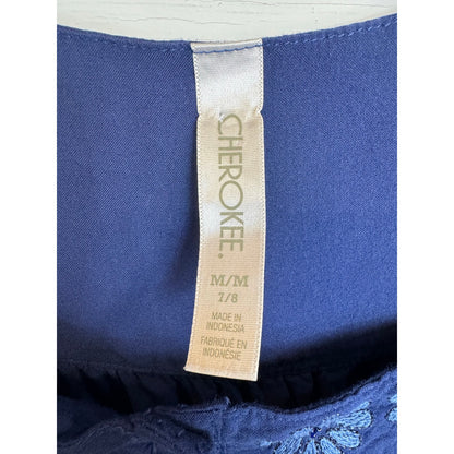 Cherokee 3/4 Sleeve Blouse Girl's Size Medium (7/8)