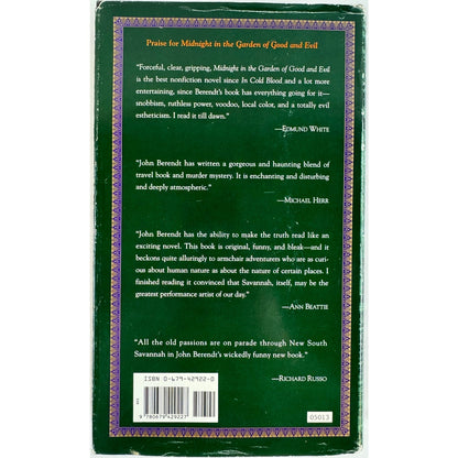 Midnight in the Garden of Good and Evil by John Berendt (Hardcover)