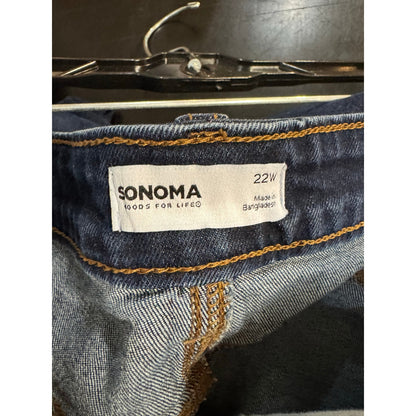 Sonoma Blue Bootcut Jeans Women's 22W