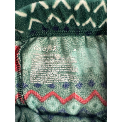 Cat & Jack 2pc Long Sleeve Pajama Set Boy's Size 4t