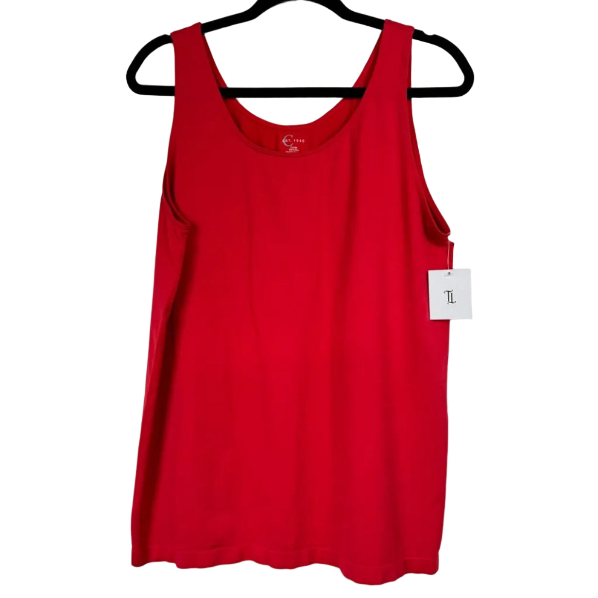 Cato Red Sleeveless Blouse Women's 22/24W