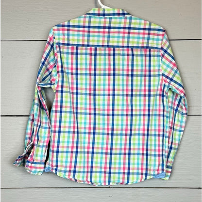 Wonder Nation Long Sleeve Button Up Shirt Boy's Size 5t