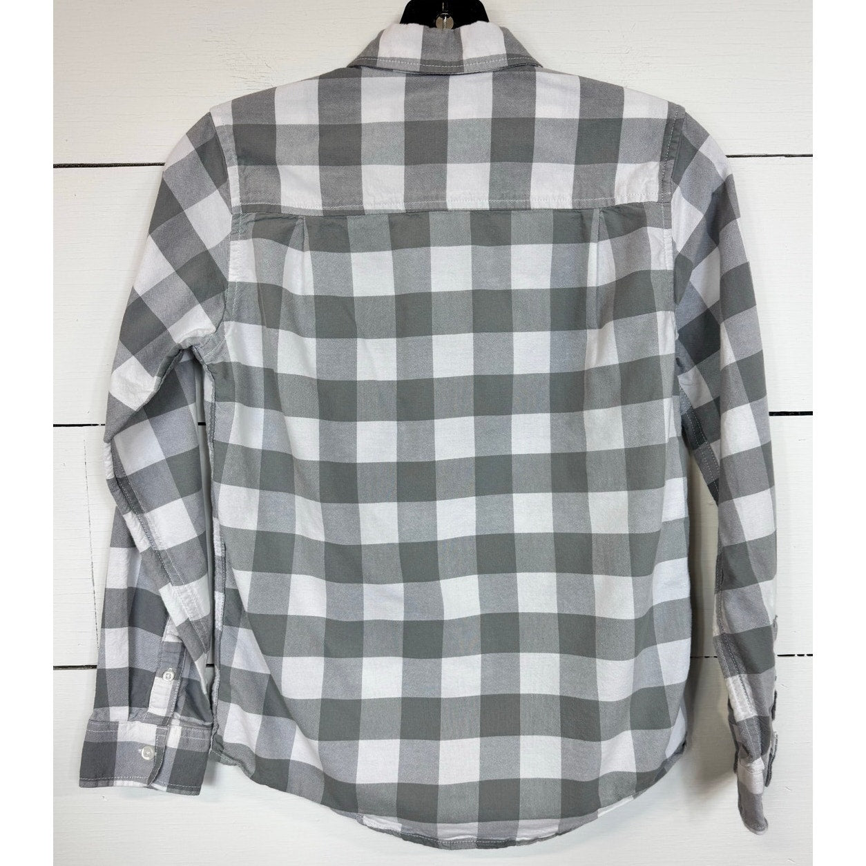 The Children's Place Long Sleeve Button Up Shirt Boy's Size Large (10-12)