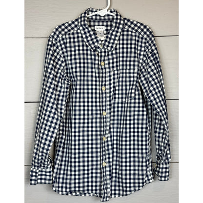Carter's Long Sleeve Button Up Shirt Boy's Size 8