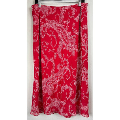 Cato Red Midi Skirt Women's Medium