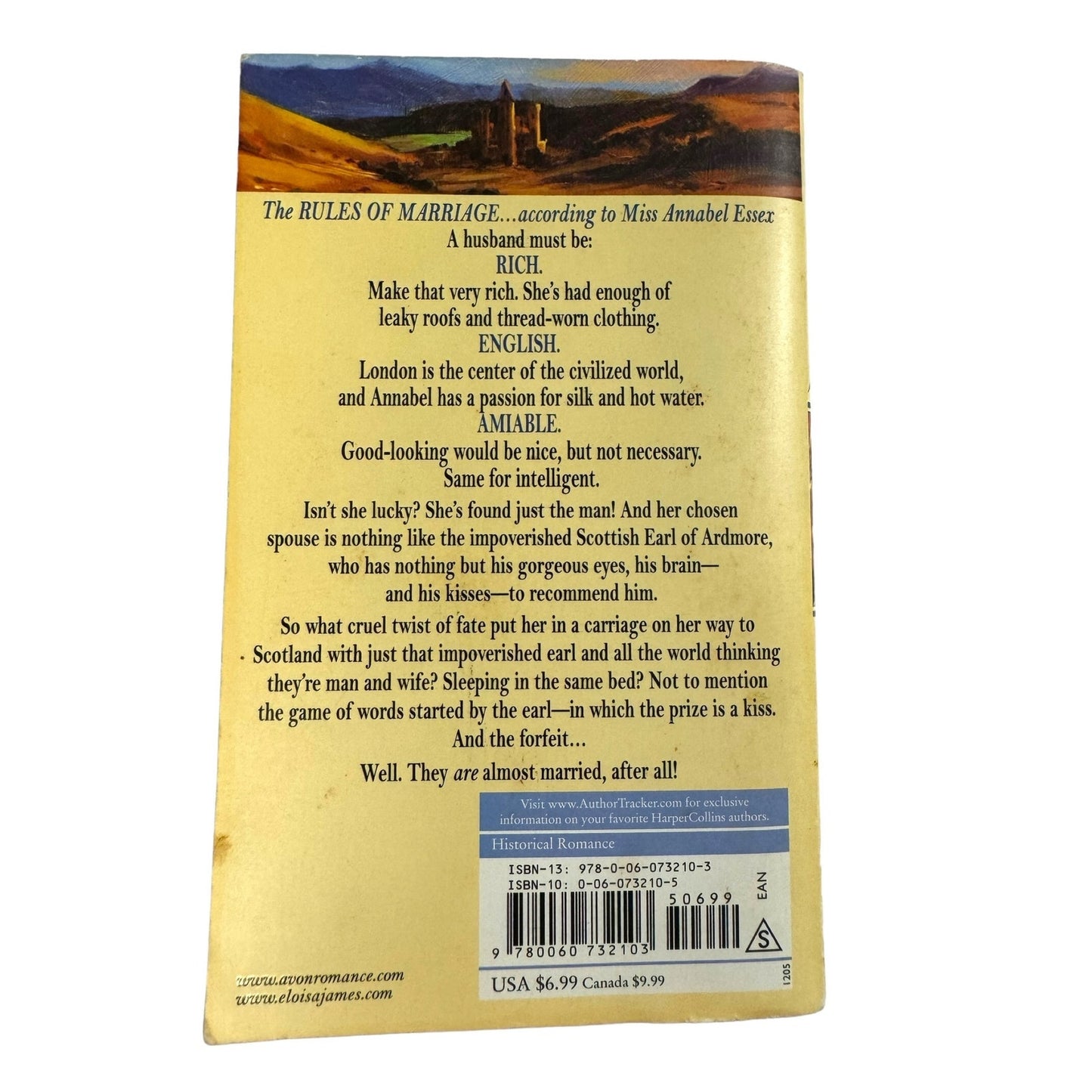 Kiss Me, Annabel by Eloisa James (Paperback)