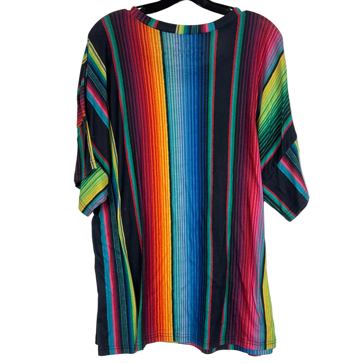 Crazy Train Women's Multicolor Striped Blouse Size  2XL - Image 2