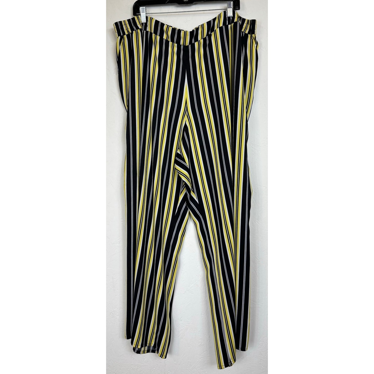 Cato Black Yellow Chino Pants Women's 26/28W