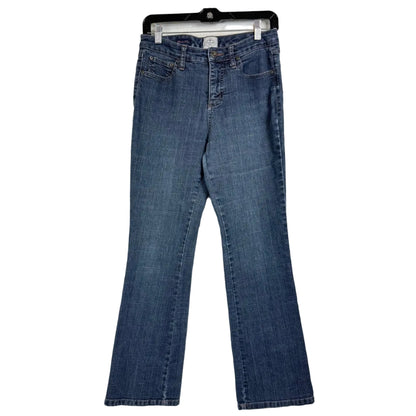 St. Johns Bay Blue Bootcut Jeans Women's 4 Short