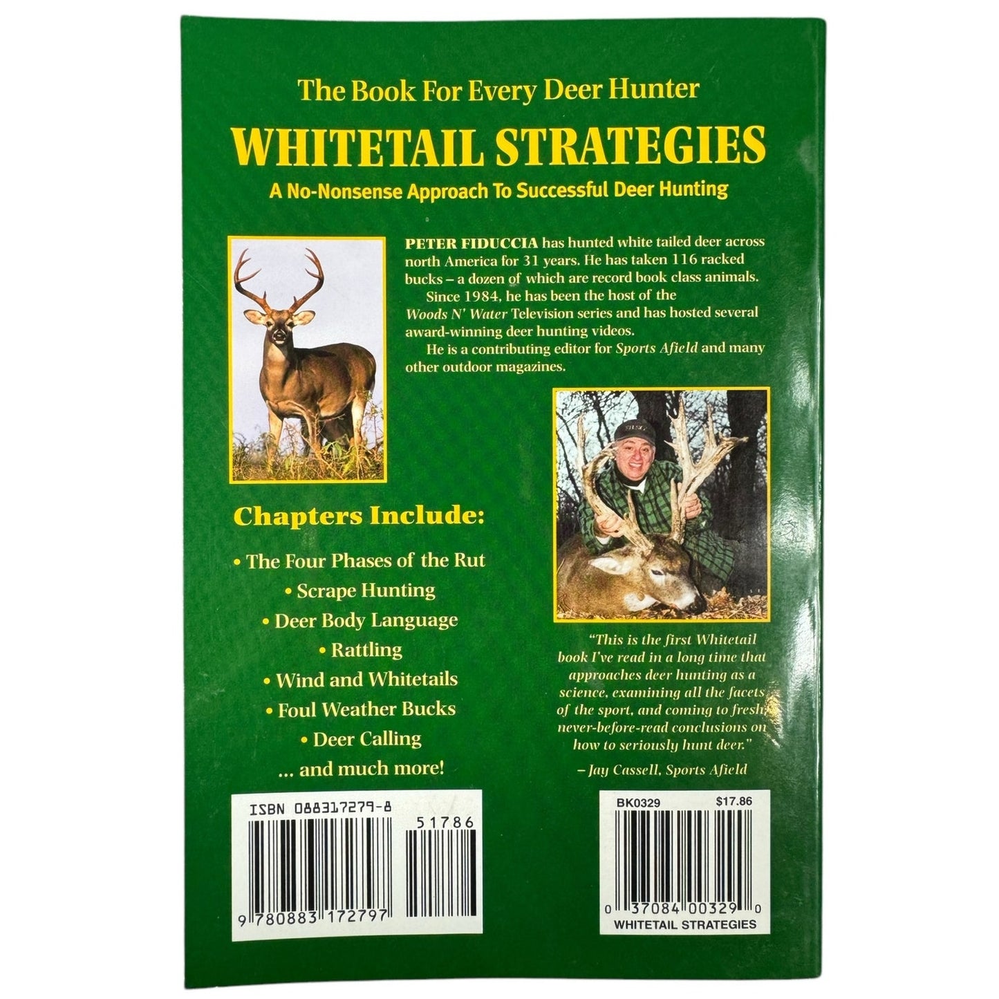 Whitetail Strategies by Peter Fiduccia (Paperback)