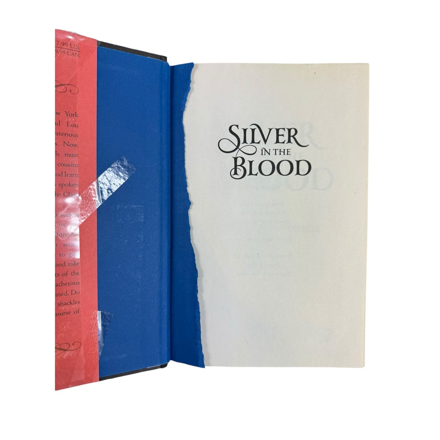 Silver In The Blood by Jessica Day George (Hardcover)