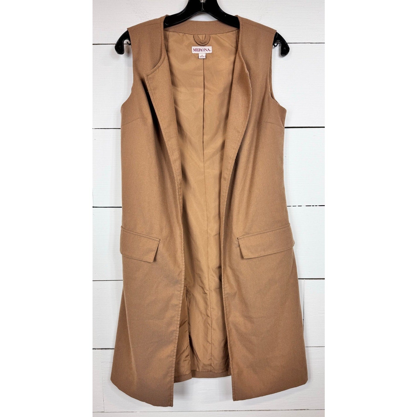 Merona Long Vest Women's Size Small