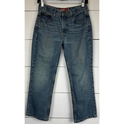 Arizona Straight Cut Jeans Boy's Size 10 Husky
