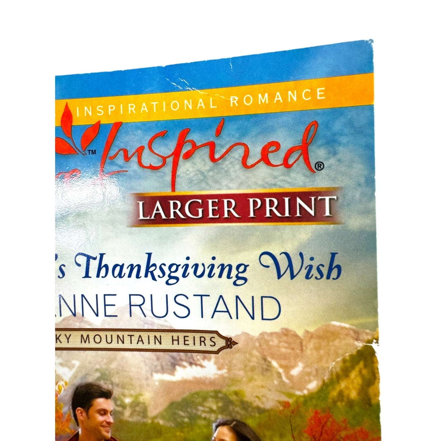 The Loner's Thanksgiving Wish by Roxanne Rustand (Paperback) (Large Print)