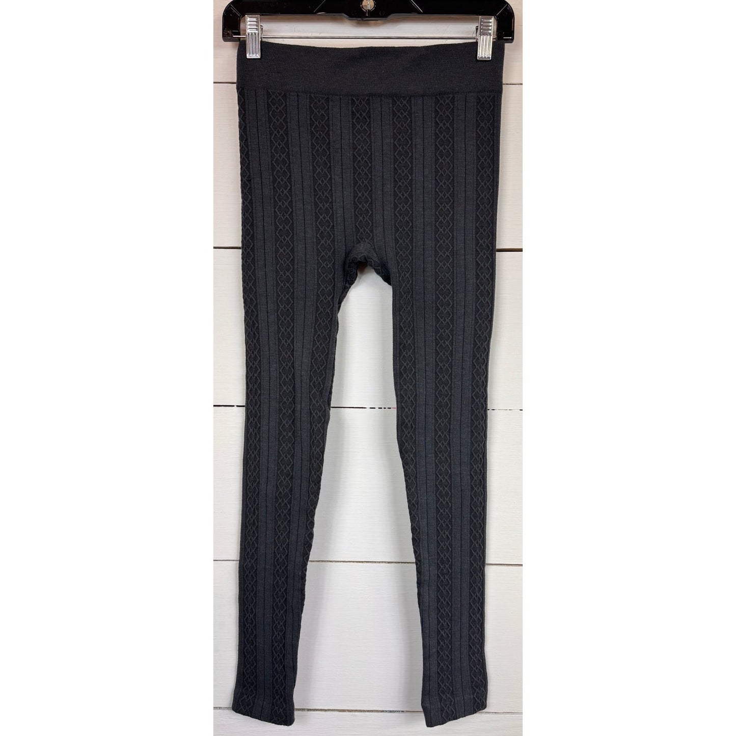 Time and Tru Gray Tights Women's Size Medium