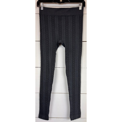 Time and Tru Gray Tights Women's Size Medium