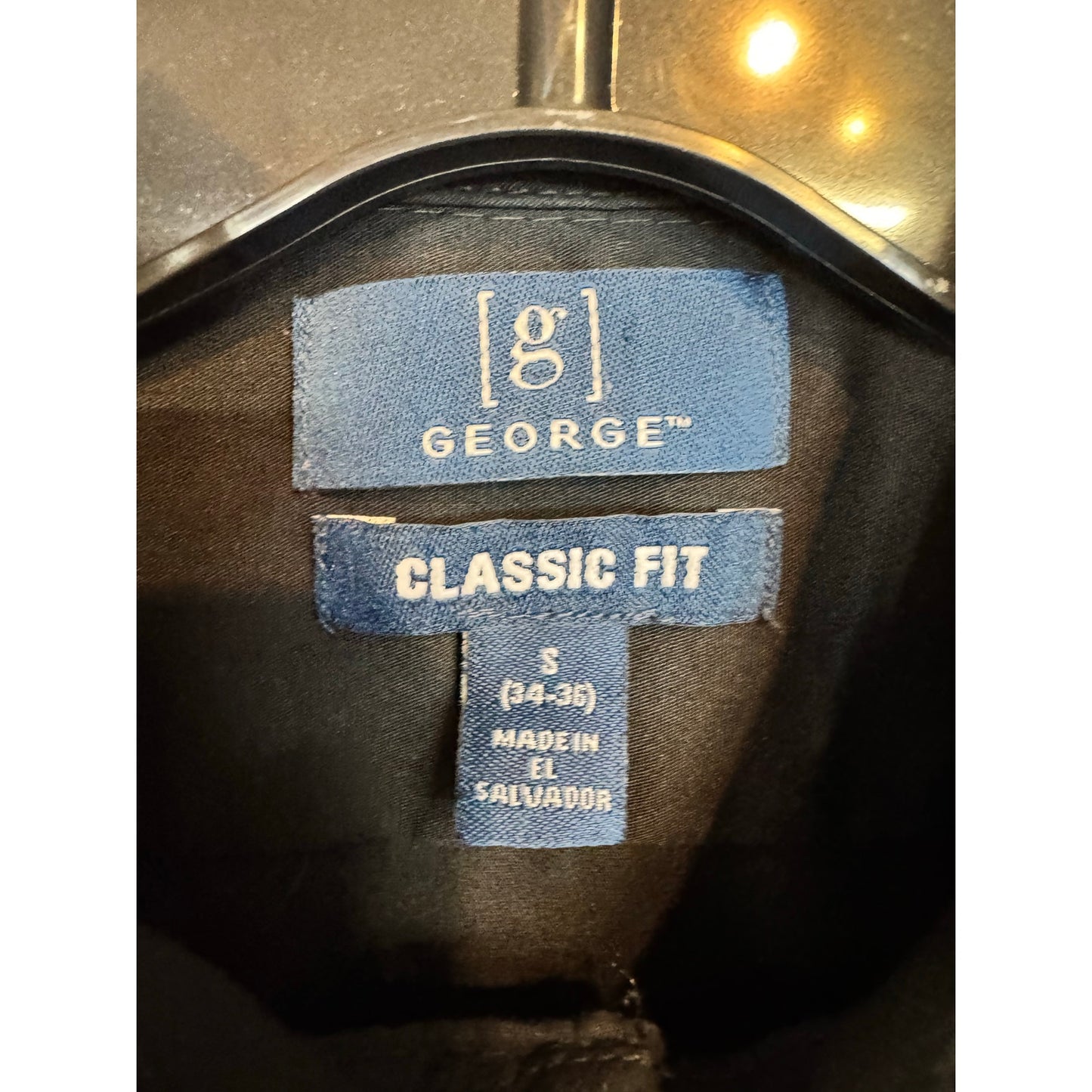 George Long Sleeve Button Up Shirt Men's Size Small