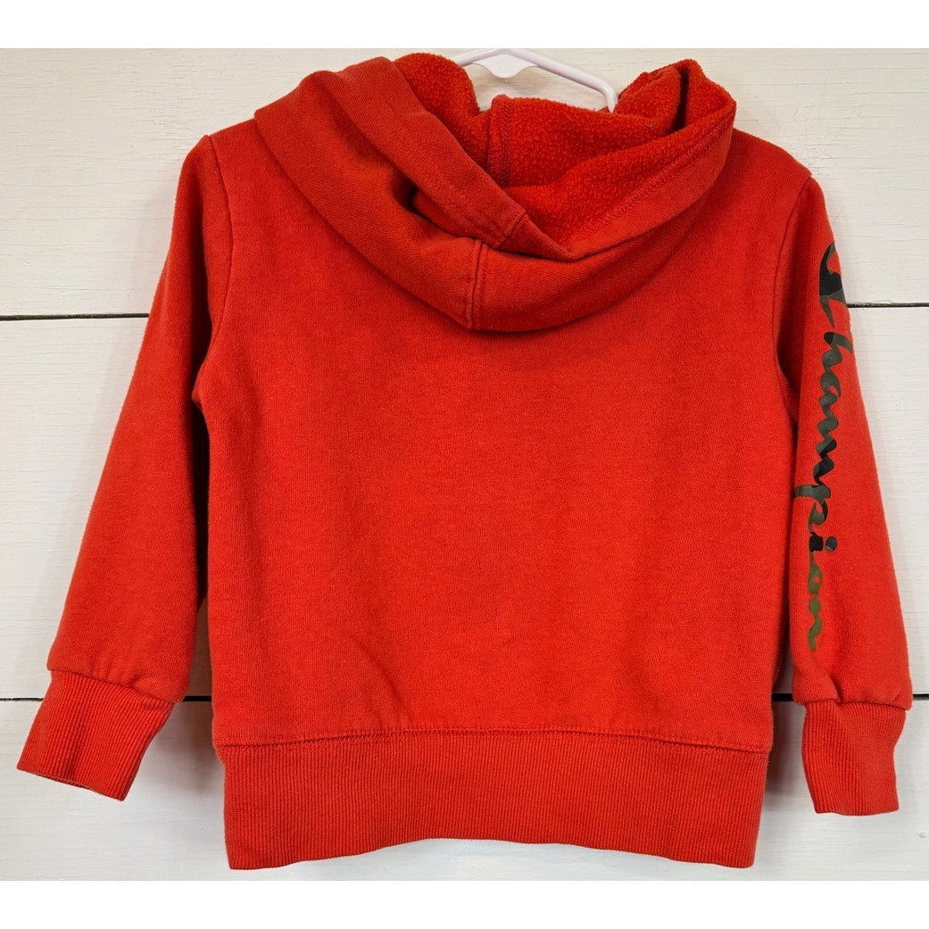 Champion Orange Hoodie Boy's Size 4