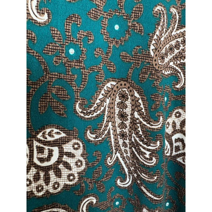 Maurices Green Short Sleeve Blouse Women's Size XL