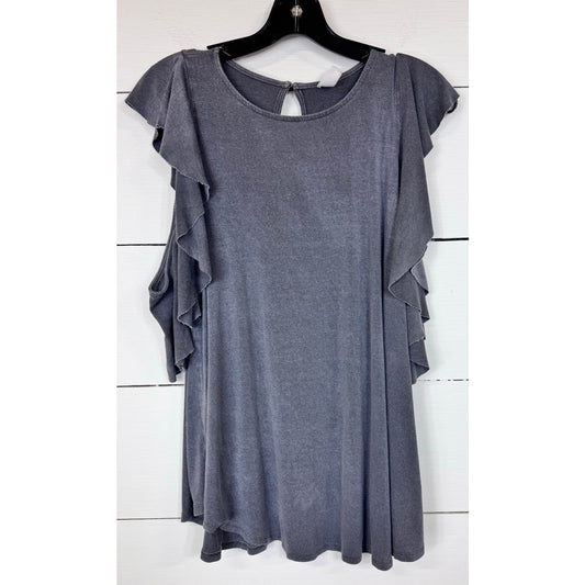 Cy Fashion Short Sleeve Top Women's Size Small