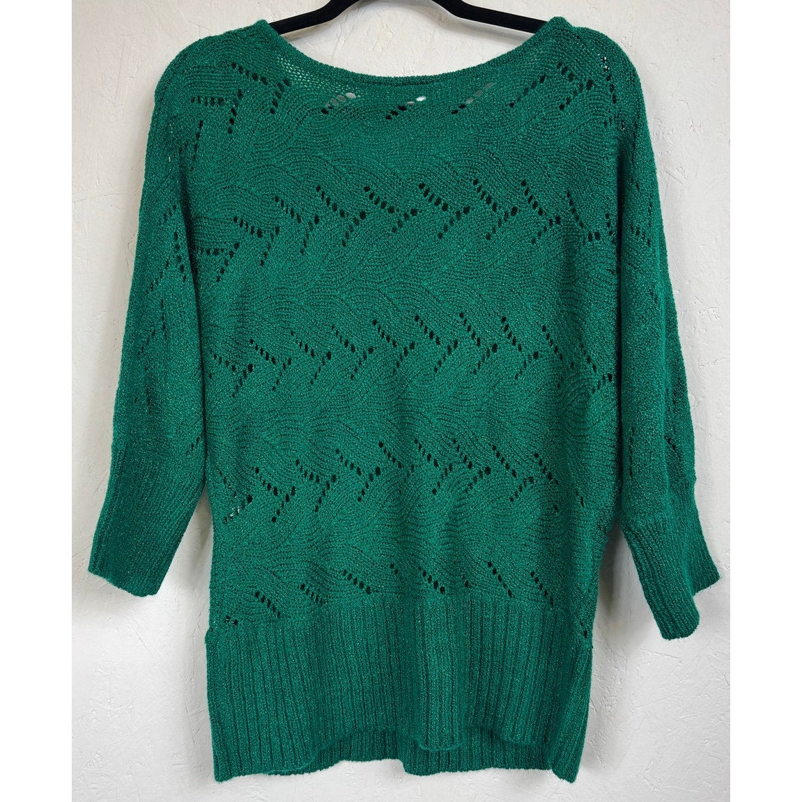 Cato Green Sweater Long Sleeve Blouse Women's Size XL