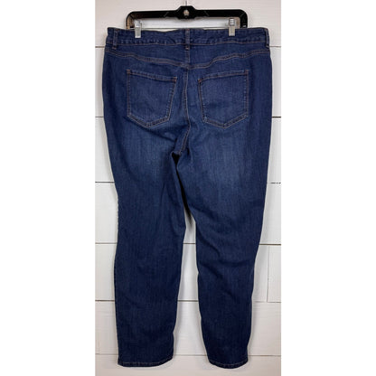 Terra & Sky Straight Leg Jeans Women's Size 18W