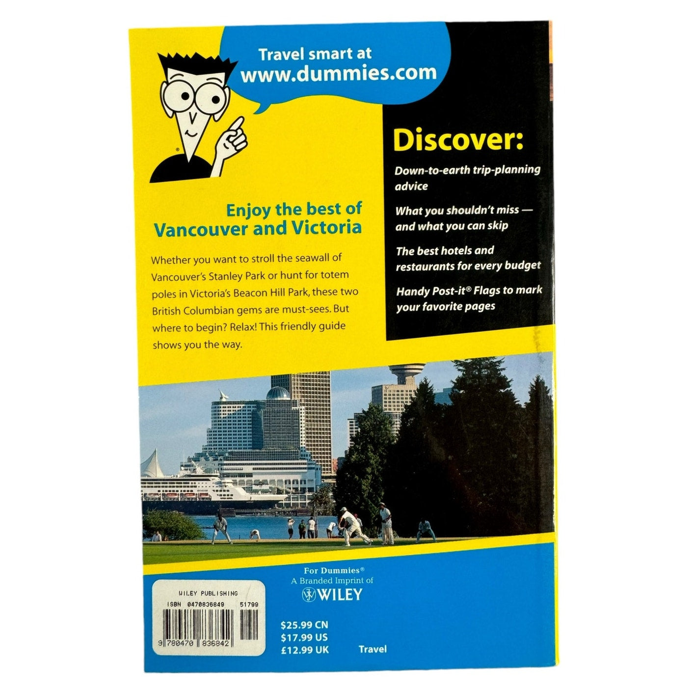 Vancouver & Victoria for Dummies by Chris McBeath (Paperback)