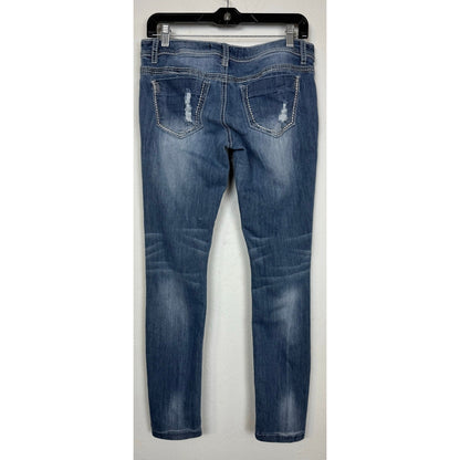 Almost Famous Blue Skinny Jeans Women's Size 7