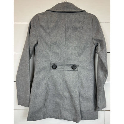 Me Jane Gray Pea Coat Women's Size XS