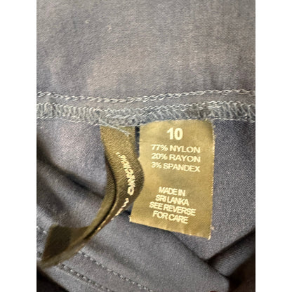 New Directions Blue Capris Women's Size 10