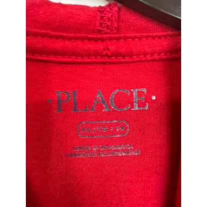 The Children's Place Red Long Sleeve Shirt Boy's Extra Large 14