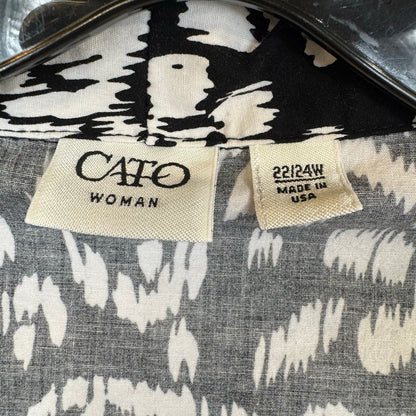 Cato Cropped Jacket Women's Size 22/24W