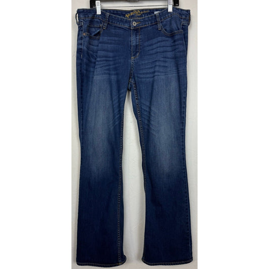 Arizona Blue Bootcut Jeans Women's Size 17
