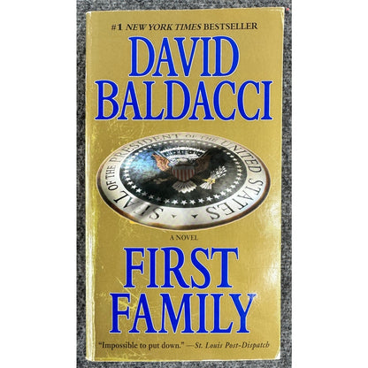 First Family by David Baldacci (Paperback)