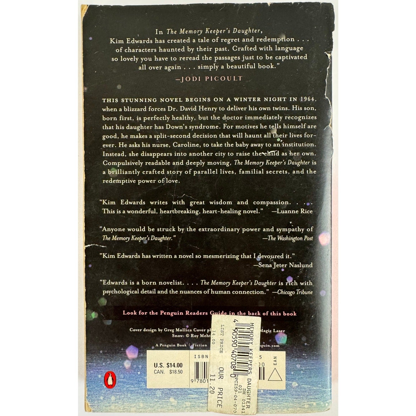 The Memory Keeper's Daughter by Kim Edwards (Paperback)